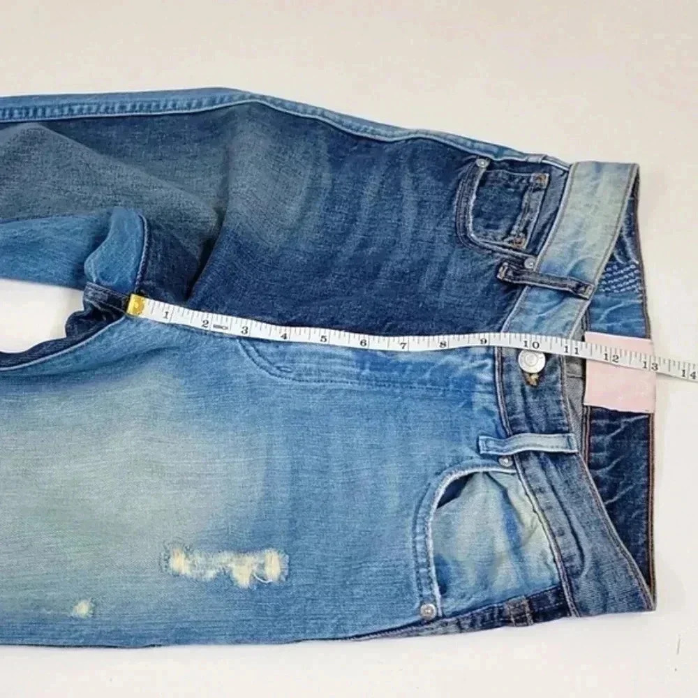 REVICE Blue High Rise Jeans - Picture 7 of 13